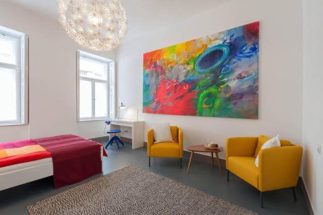 Stylish Holiday Art Apartment - Wifi & Great Location Budapest Esterno foto